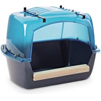 Nobby Savic Splash - Baños Gigantes para pájaros (38 x 24 x 28 cm)- Color Azul Marino